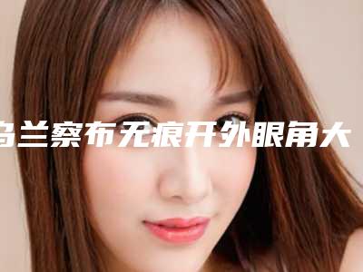 乌兰察布无痕开外眼角大概费用多少钱
