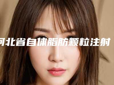 河北省自体脂肪颗粒注射卧蚕整形术医生排行等实力入围-河北省甄建会整形医生