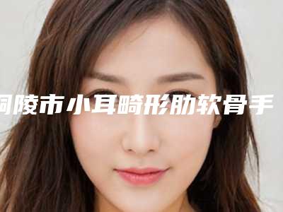 铜陵市小耳畸形肋软骨手术医院口碑排行十强口碑医-铜陵市小耳畸形肋软骨手术整形医院