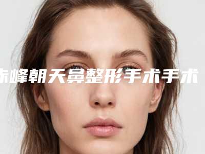 赤峰朝天鼻整形手术手术的费用是多少钱